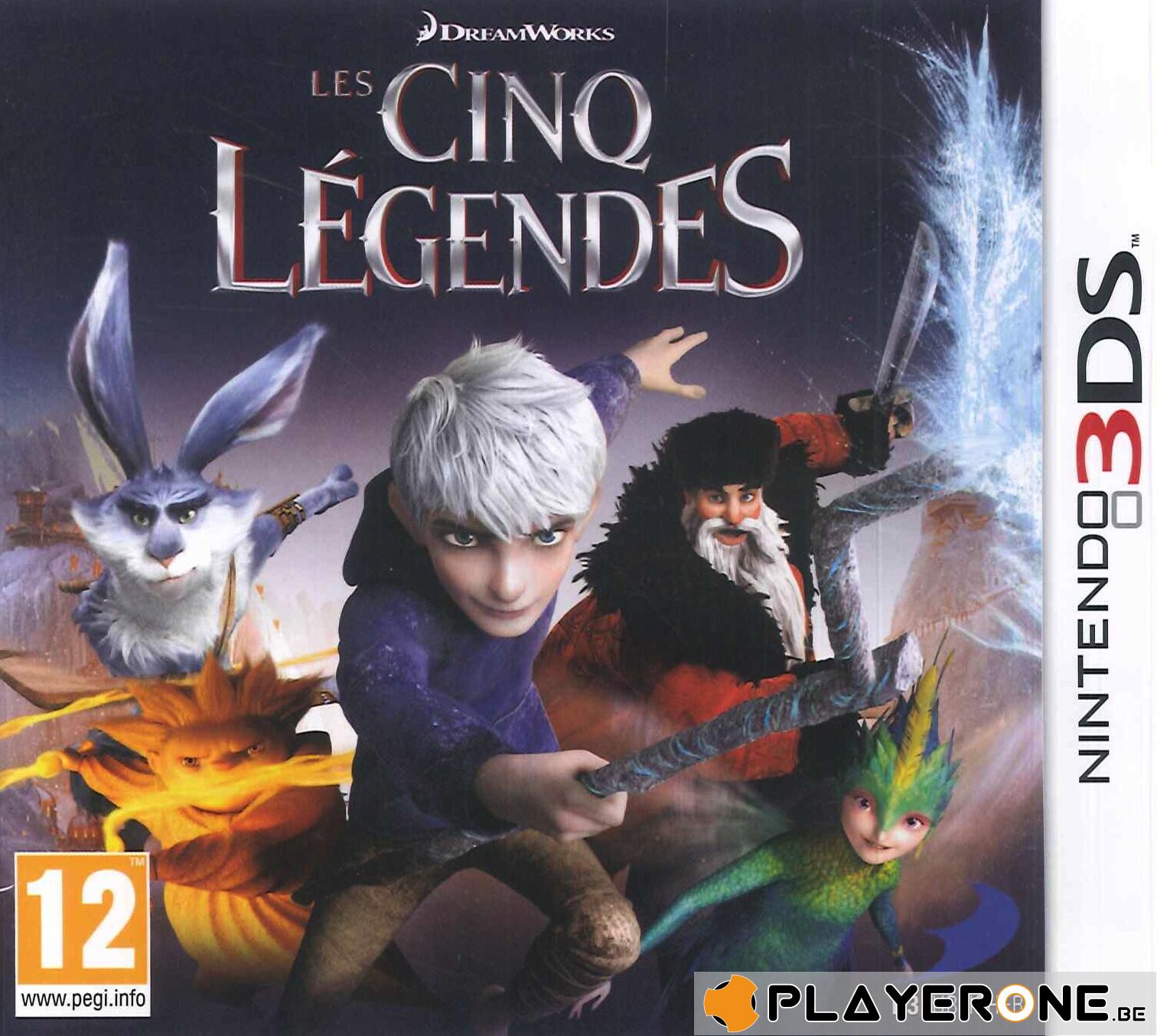 Les Cinq Légendes The Guardians Of Childhood Playerone.be | Les Cinq Légendes - 3391891968072 - D3 Publisher