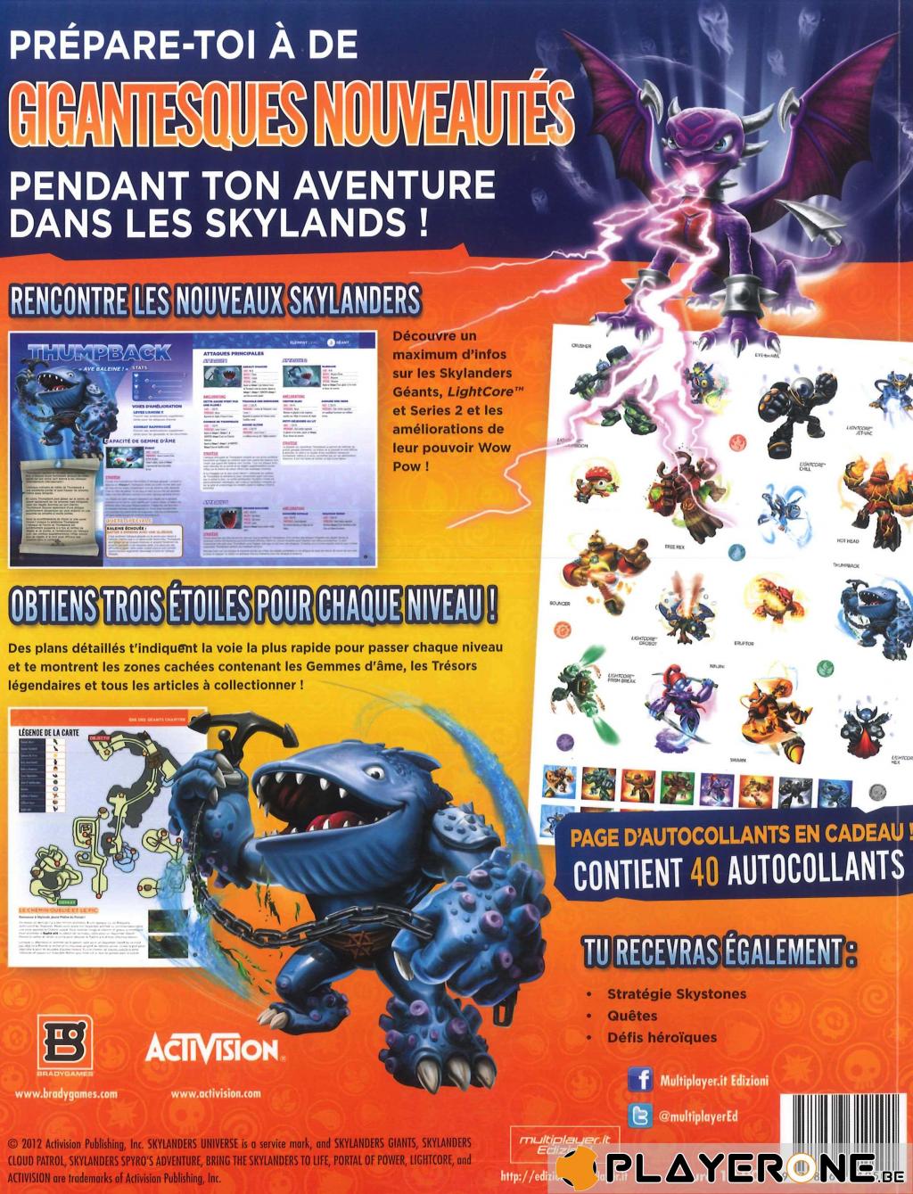 Guide de Soluce Skylanders Giants : ShopForGeek.com: Guide Skylanders