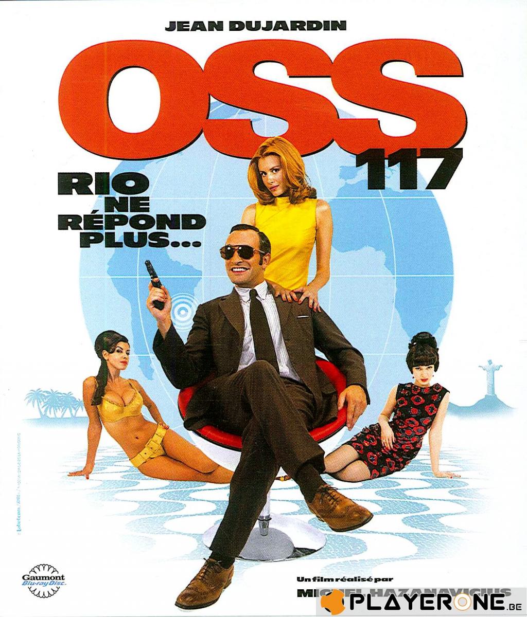 Oss 117 : Rio Ne Répond Plus Playerone.be | Blu Ray - OSS 117 Rio ne Repond Plus - 5412370825797
