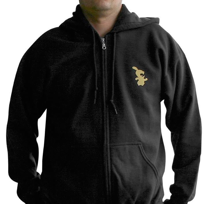 LAPINS CRETINS - Sweat Raving Rabbit Da Vinci Noir (L) - 3