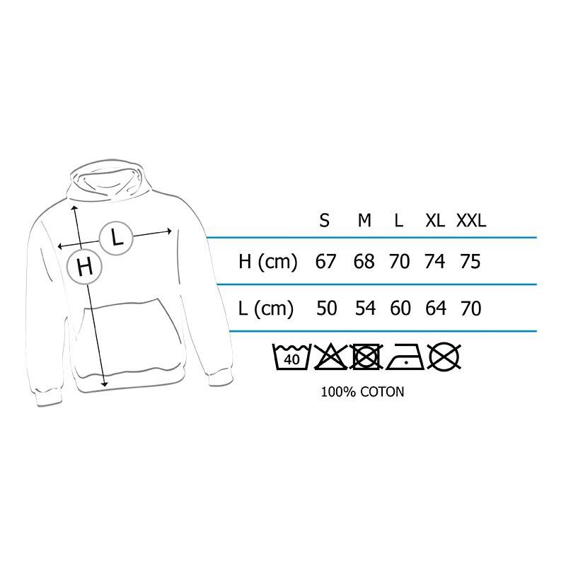LAPINS CRETINS - Sweat Raving Rabbit Da Vinci Noir (L) - 4