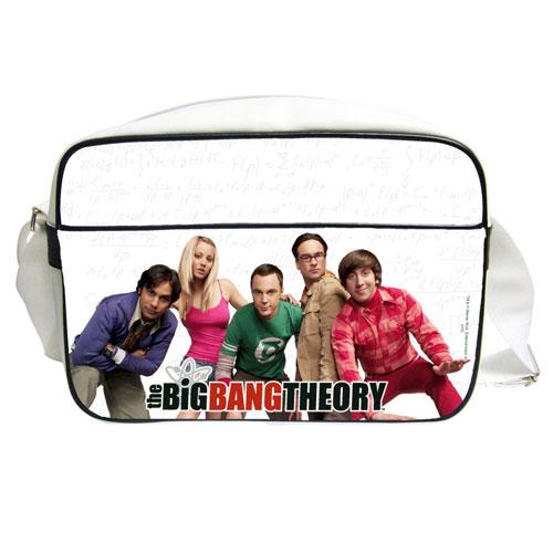 BIG BANG THEORY Messenger Bag Characters Group Bag Big Bang Theory