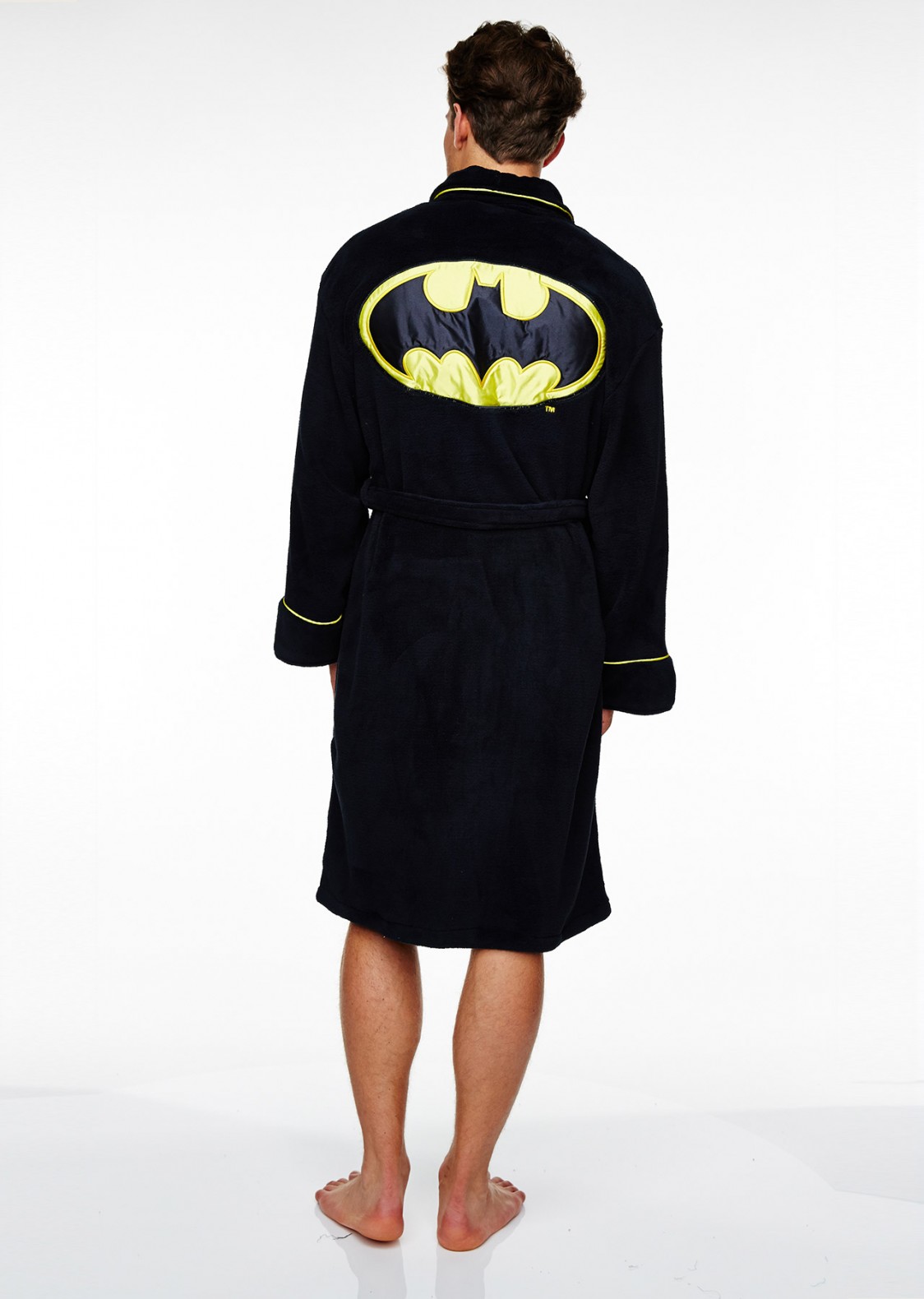 DC COMICS - Bathrobe - Logo Batman - Adulte - Taille Unique_IMAGE_2