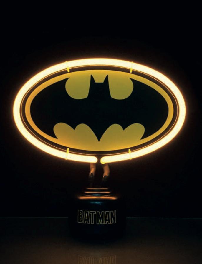 DC COMICS Batman Logo MINI Neon Light Neon Groovy
