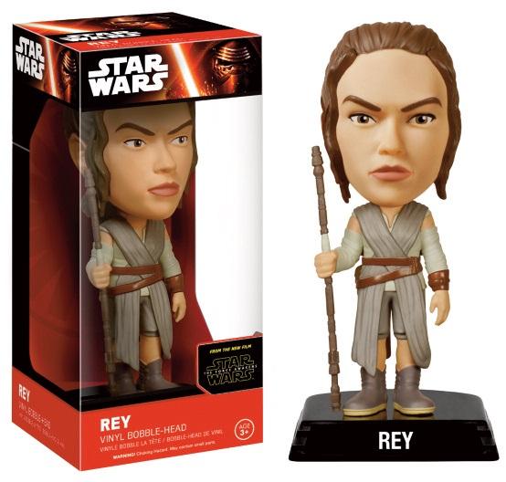 STAR WARS 7 - Wacky Wobbler - Rey - 16cm - 2