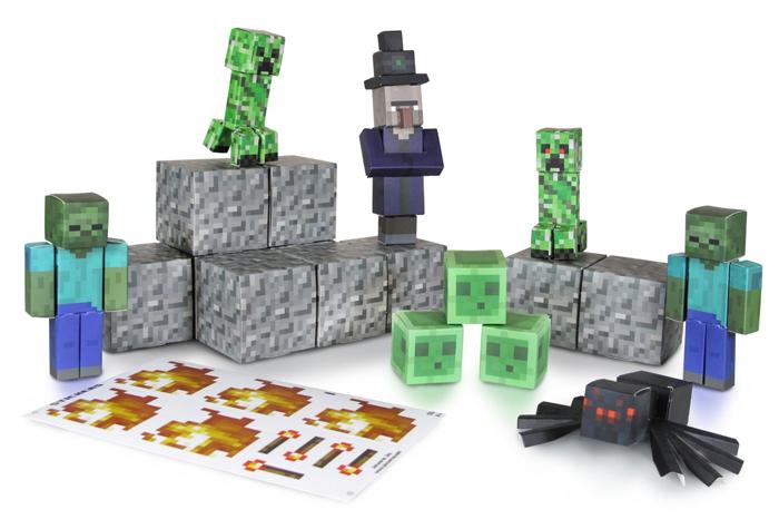 MINECRAFT - Papercraft - Hostile Mobs - 3