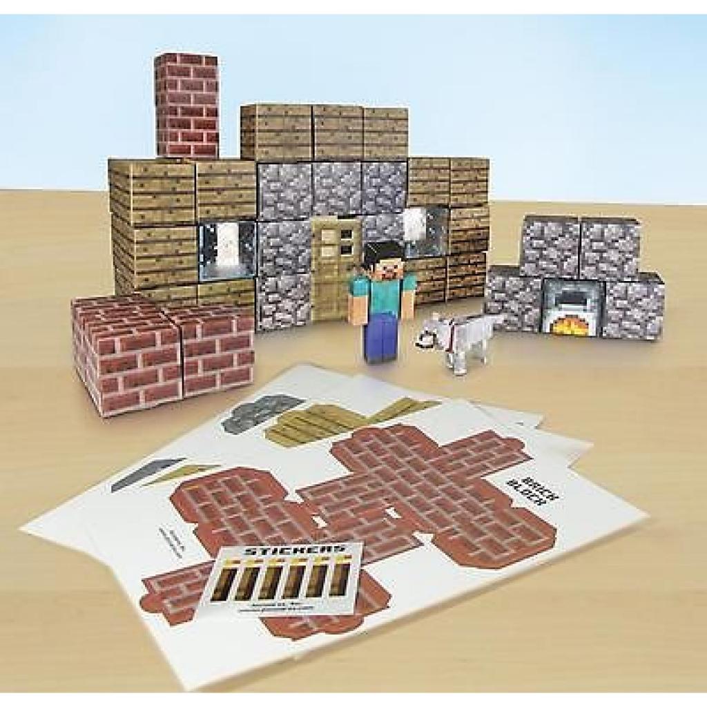MINECRAFT - Papercraft - Shelter Set - 2