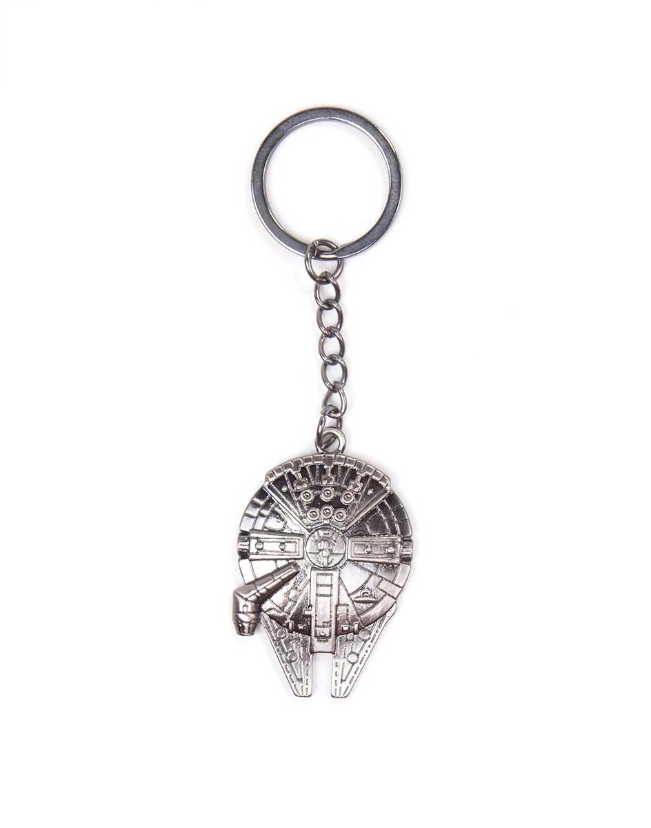 STAR WARS - Millenium Falcon Metal Keychain : ShopForGeek.com: Porte ...