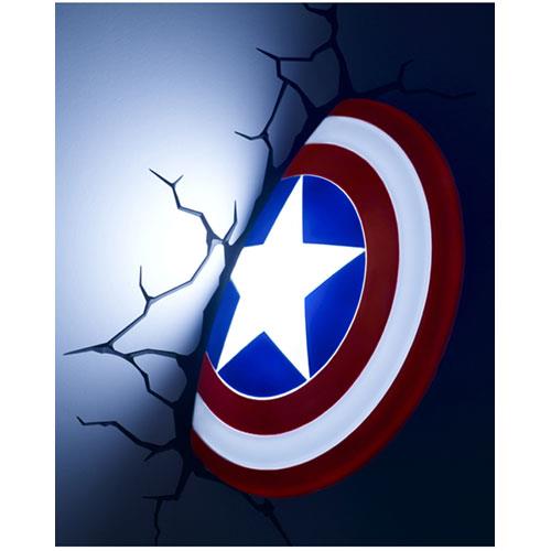 MARVEL - 3D Deco Light - CAPTAIN AMERICA SHIELD_IMAGE_3