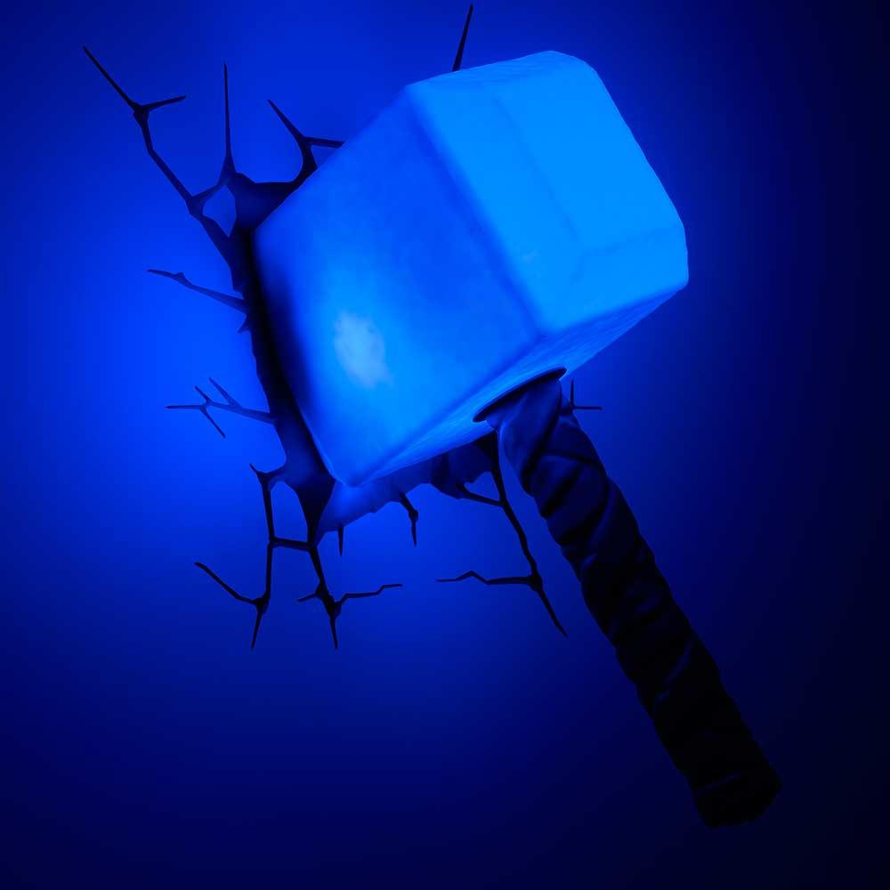 MARVEL - 3D Deco Light - THOR HAMMER - 3