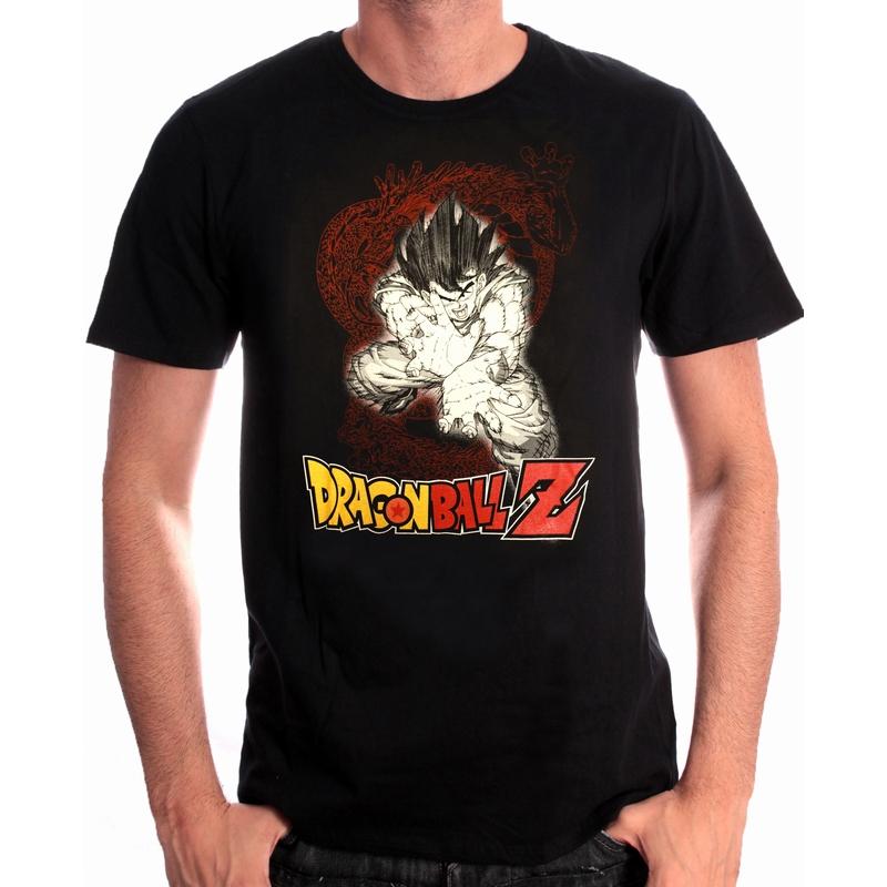 DRAGON BALL Z T-Shirt Goku Kameha Dragon (XXL)