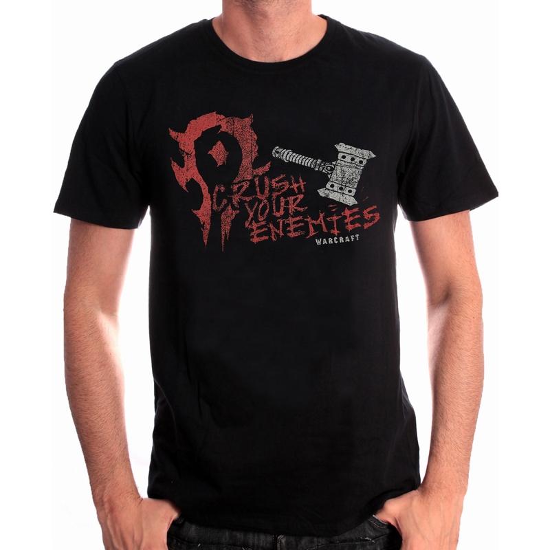 Warcraft T-Shirt Crush Your Enemies - TAGLIA L VESTIBILITA'