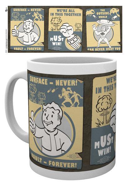FALLOUT 4 - Mug - 300 ml - Vault Poster - 2
