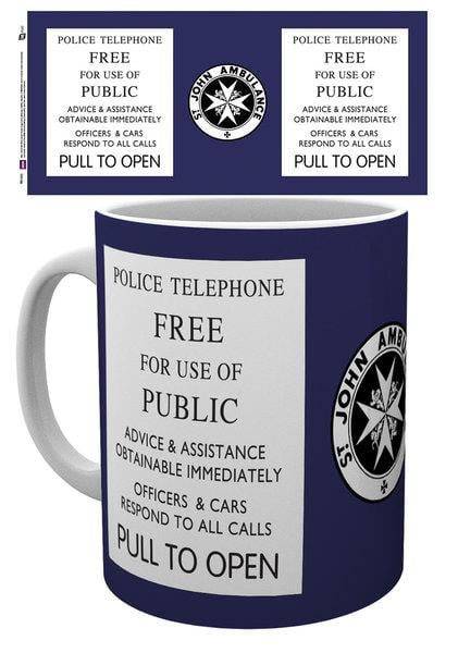 DOCTOR WHO - Mug - 300 ml - Tardis Sign - 2