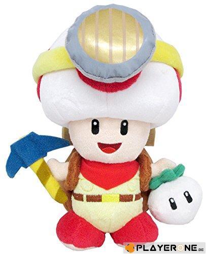 NINTENDO SUPER MARIO CAPTAIN TOAD STANDING Plush 23 Cm