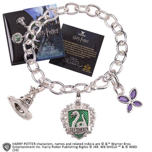 HARRY POTTER - Charm Bracelet - Lumos Slytherin - 3