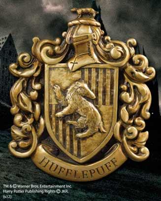HARRY POTTER - Armoiries Poufsouffle - 2