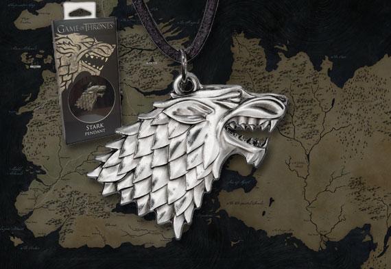 GAME OF THRONES - Stark Pendant - Metal Edition - 2
