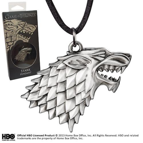 GAME OF THRONES - Stark Pendant - Metal Edition - 3