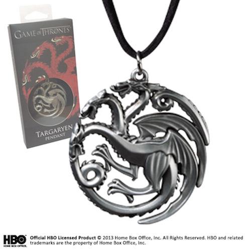 GAME OF THRONES - Targaryen Pendant - Metal Edition - 3