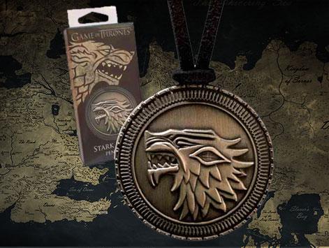 GAME OF THRONES - Stark Pendant - Shield Edition - 2
