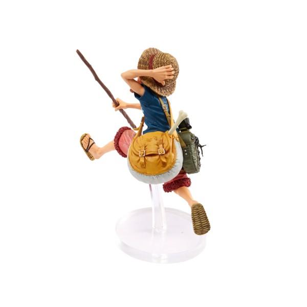 Figurine ONE PIECE Luffy Gold Scultures 13 Cm – Banpresto – PVC, Emballage Scellé