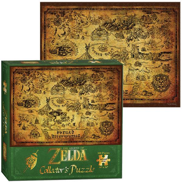 ZELDA - Puzzle The Legend of Zelda - Hyrule Map - 2