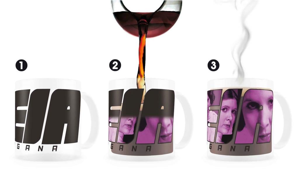 STAR WARS - Mug - LEIA - Termal Changing - 2