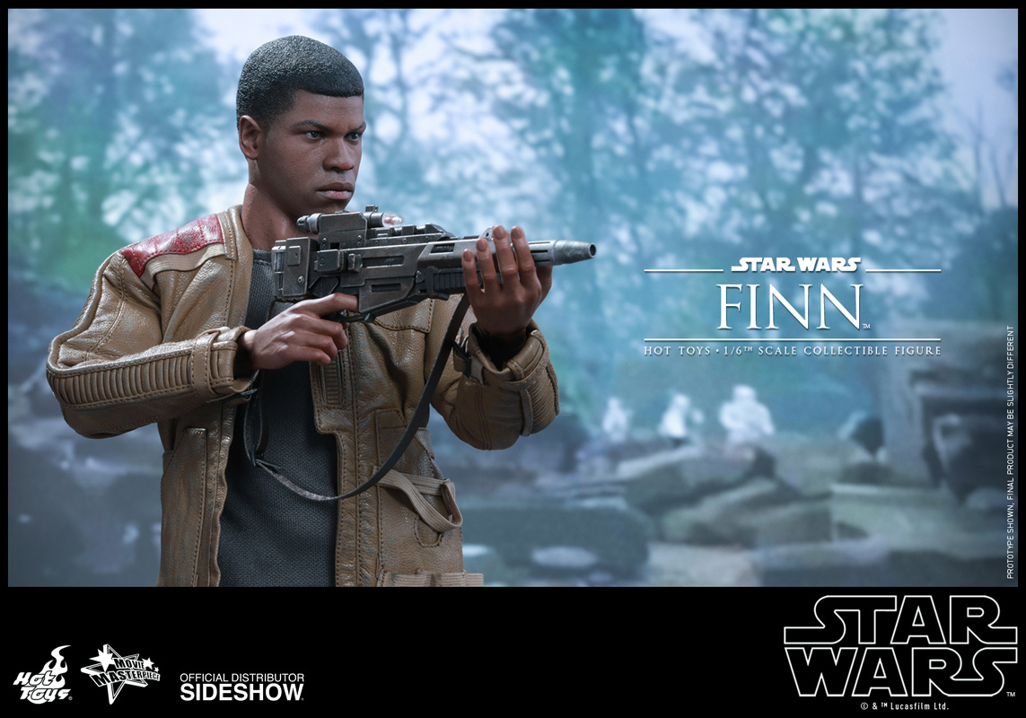 Azione Star Wars - Personaggio Finn Da Il Risveglio Della Forza, Figura 30 Cm Con Accessorio, Collezionabile - 3
