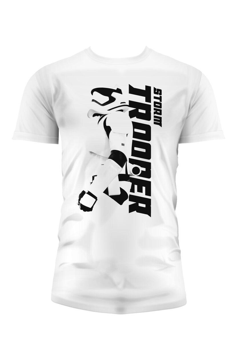 STAR WARS 7 - T-Shirt Storm Trooper - White (XXL) - 2