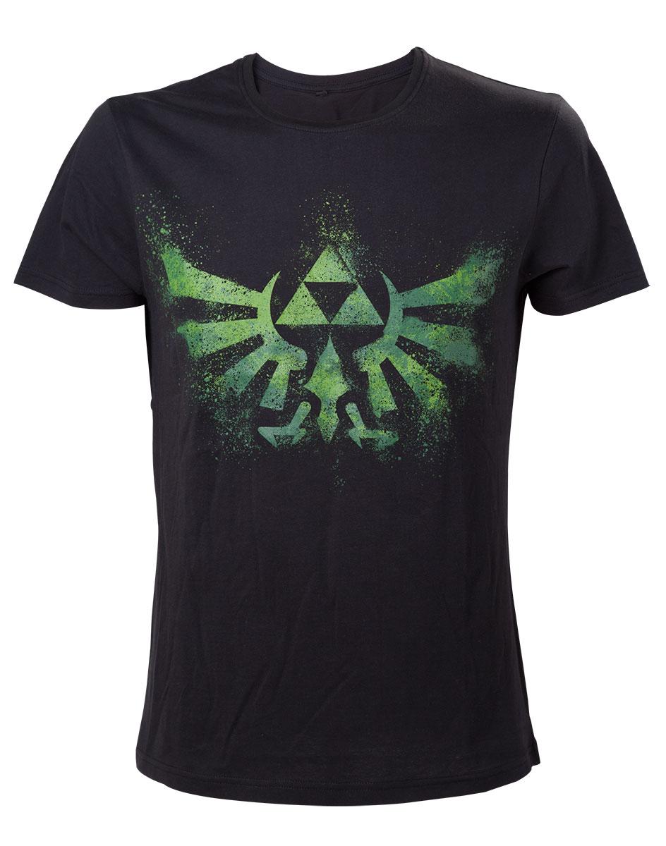 NINTENDO - ZELDA : T-Shirt - Green Zelda Logo (S) - 2