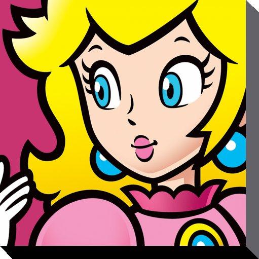 NINTENDO Canvas 40X40 '38mm' Super Mario Peach