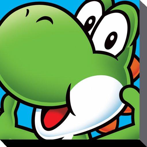 NINTENDO Canvas 40X40 '38mm' Super Mario Yoshi