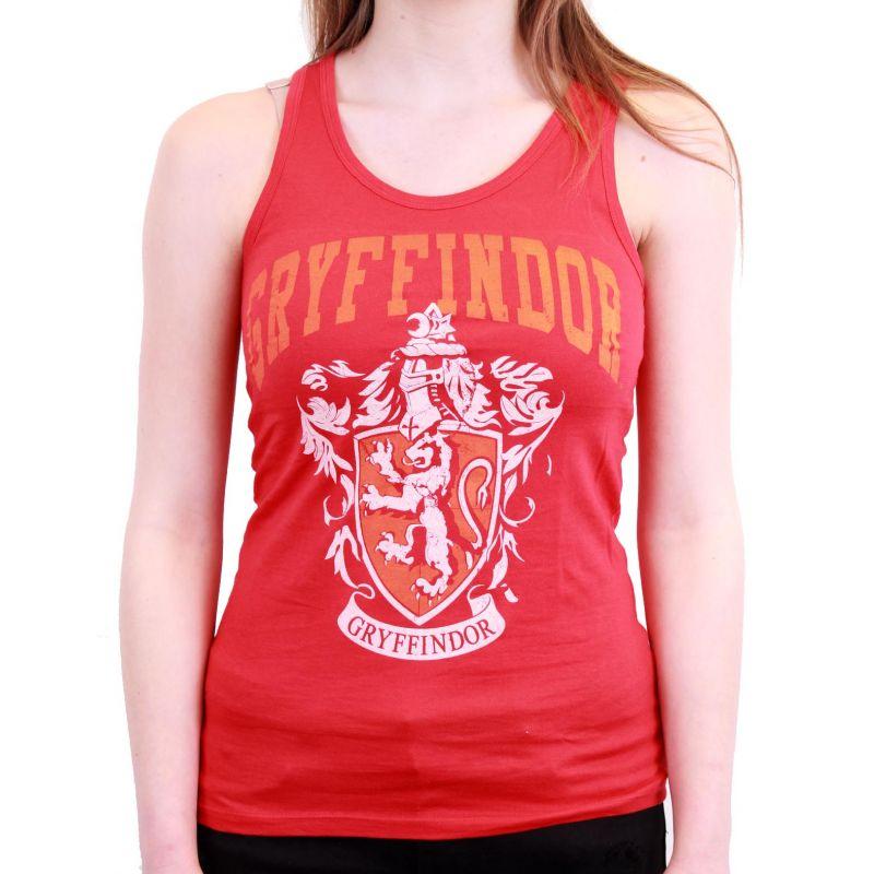 Camiseta Harry Potter Gryffindor Brave At Heart - 100% Algodón, Talla XL, Producto Oficial