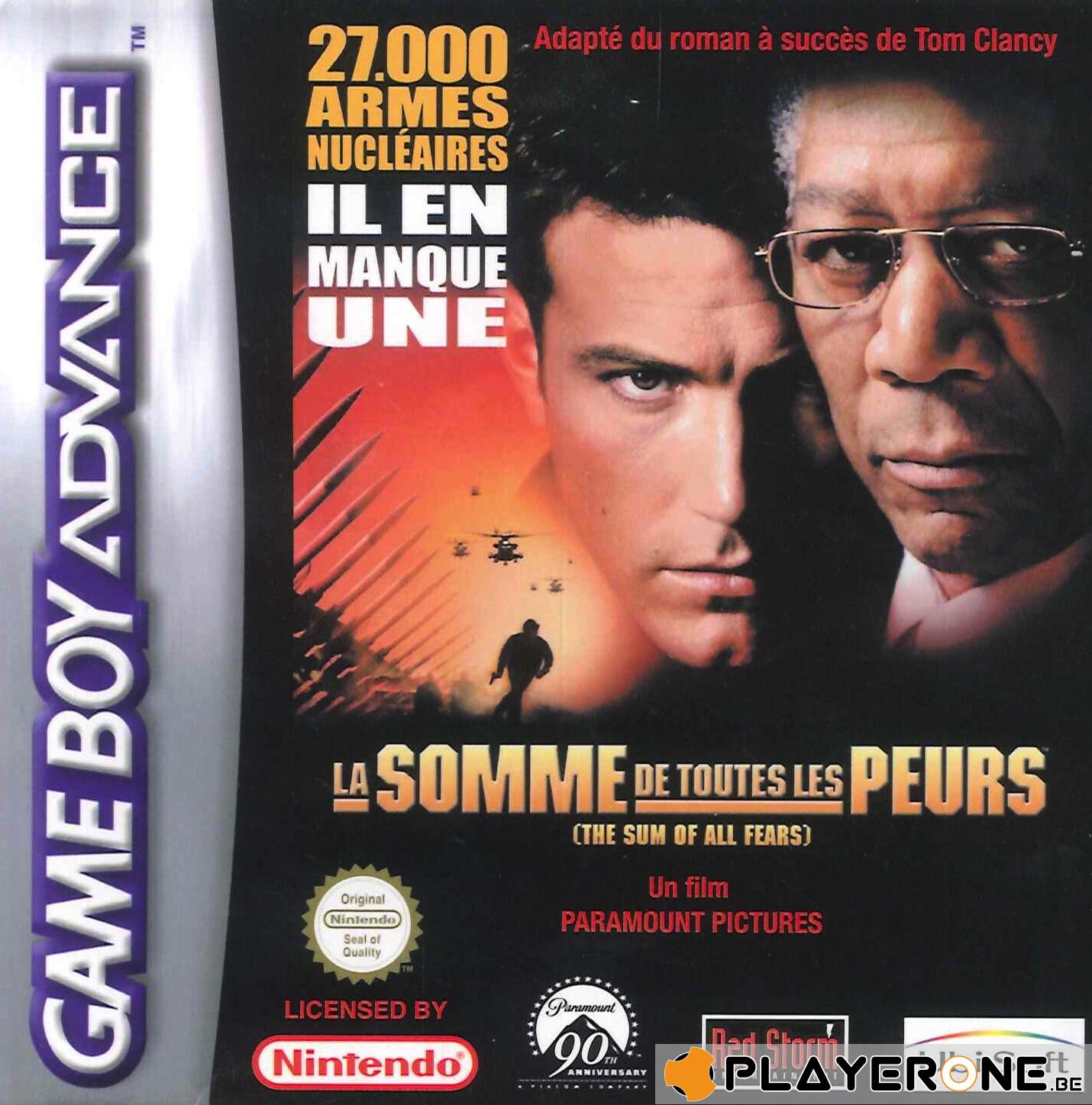 La Somme De Toutes Les Peurs Avis Playerone.be | La Somme de toutes les Peurs - 3307210120625 - City
