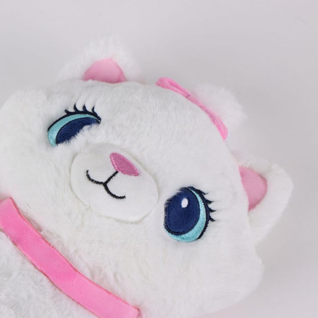 DISNEY - Marie - Plush Backpack - 30x17x11cm - 2