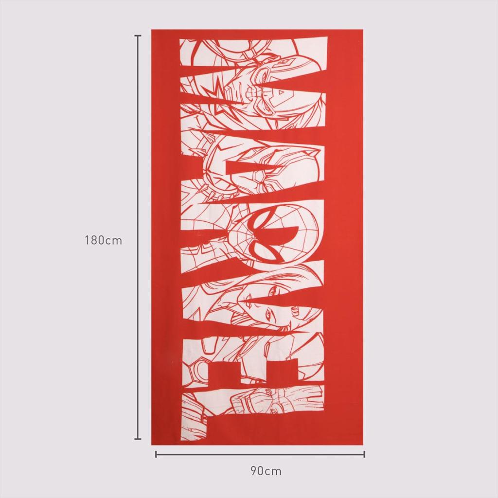 MARVEL - Logo - Serviette de Plage 90x180cm - 3