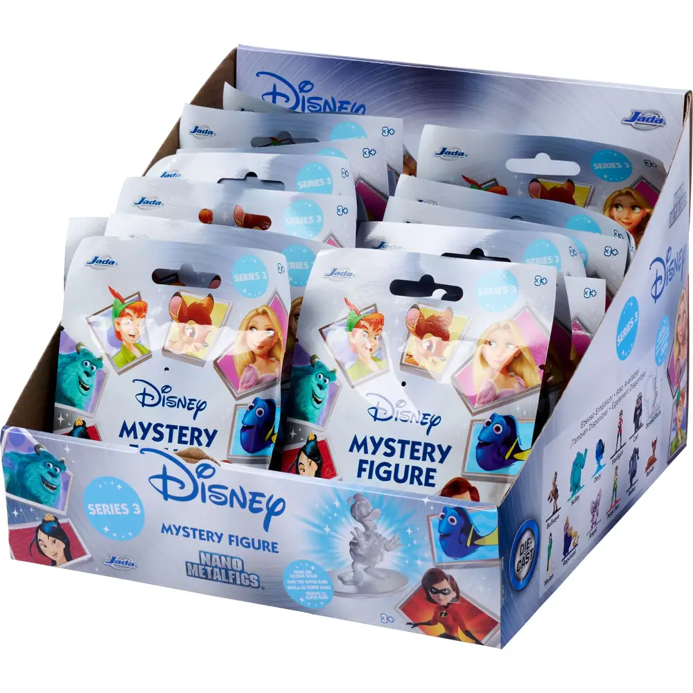 DISNEY PIXAR - Display Figurines Nano Mystery - 12 Assortiments - 24pc - 3