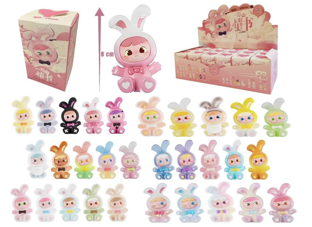 CIMMY - Love Letter - Display de 18 Mini Figurines 8cm - Mystery Box - 6