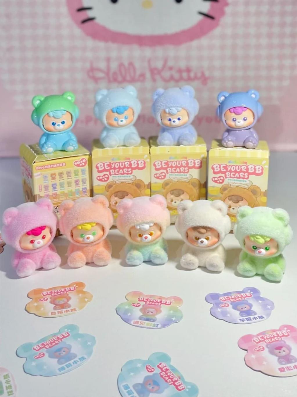DIUDIUBABY - BB Bear  - Display de 18 Mini Figurines 5cm - Mystery Box - 2