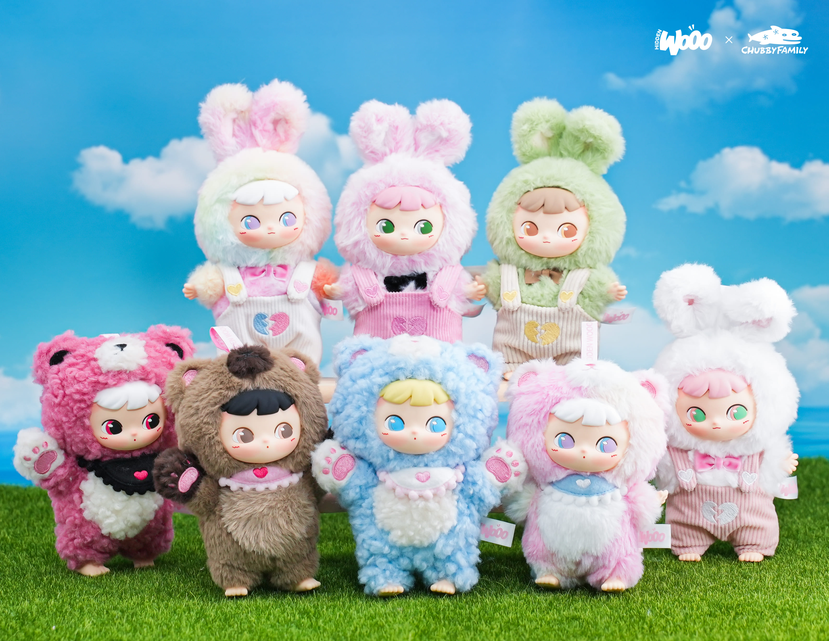 CIMMY - Love U Secretly - Display of 6 Plushs 17cm - Mystery Box