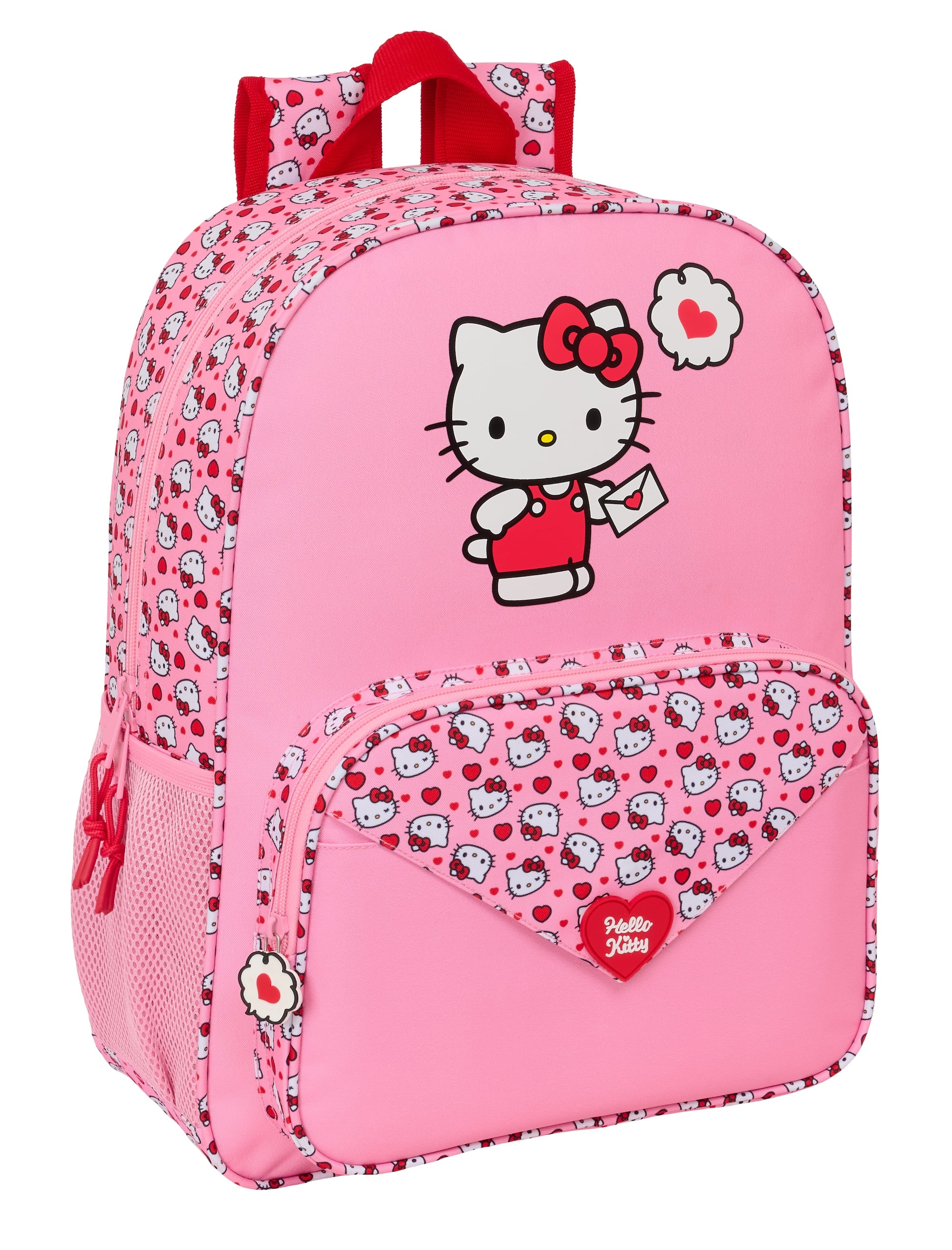 Sac à Dos Hello Kitty 3D Mini 6L Safta – Taille Unique, Dimensions 32x43x14 Cm | Pour Enfant, Design Mignon, Qualité Espagnole
