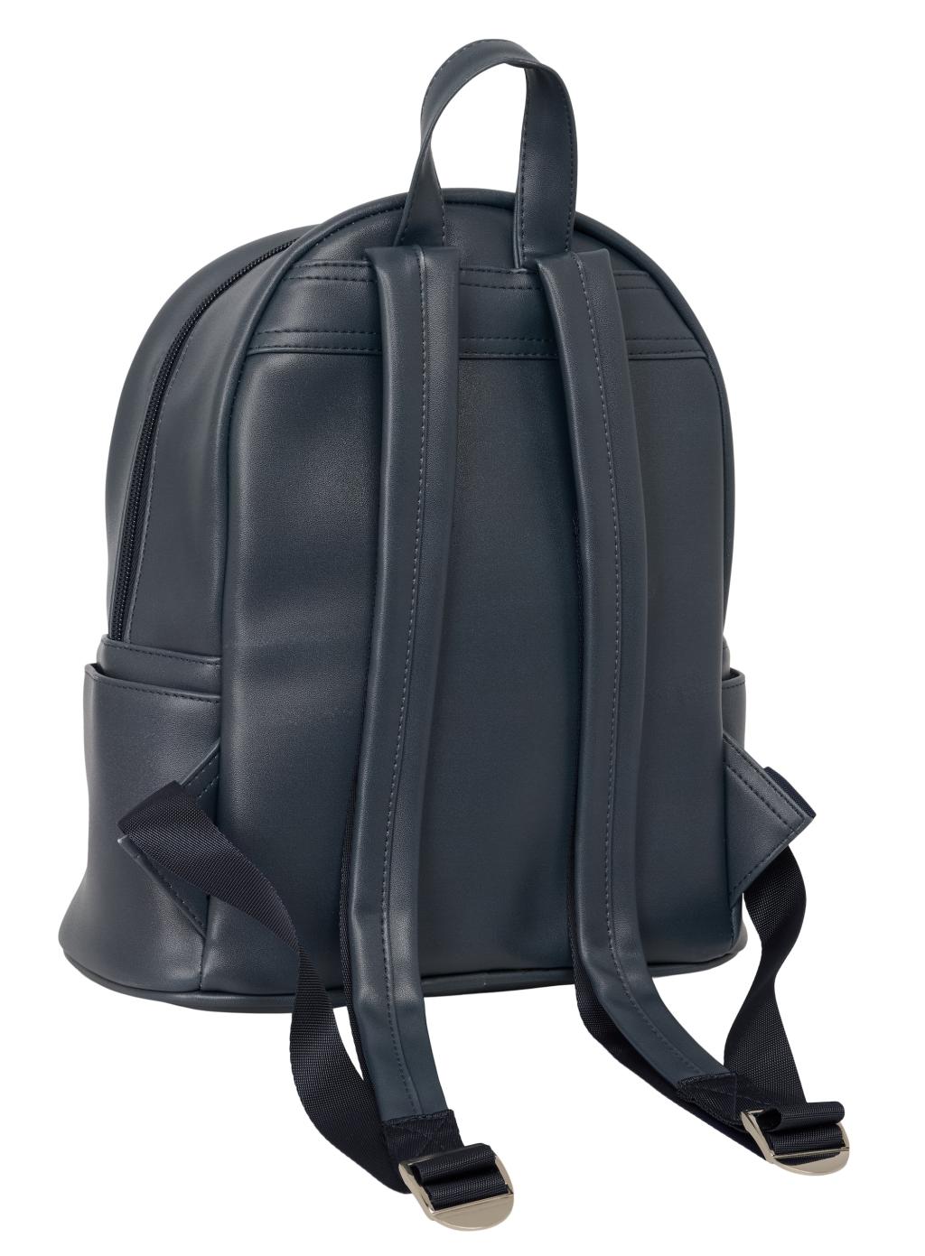 STITCH - Dark Blue - PU Backpack '28x24x12cm' - 3