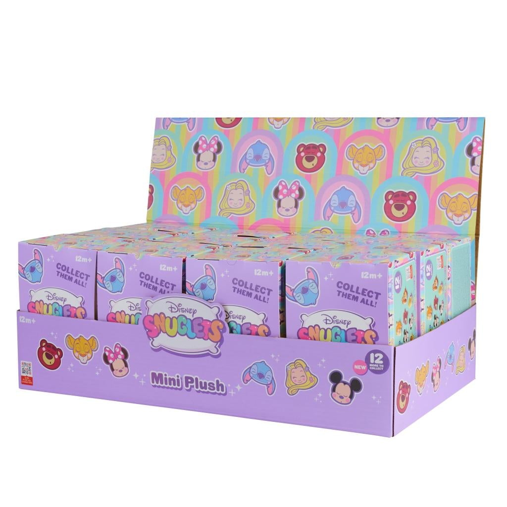 DISNEY - Serie 1 - Display de 12 peluches 'Snuglets' Blind Box - 14cm - 3