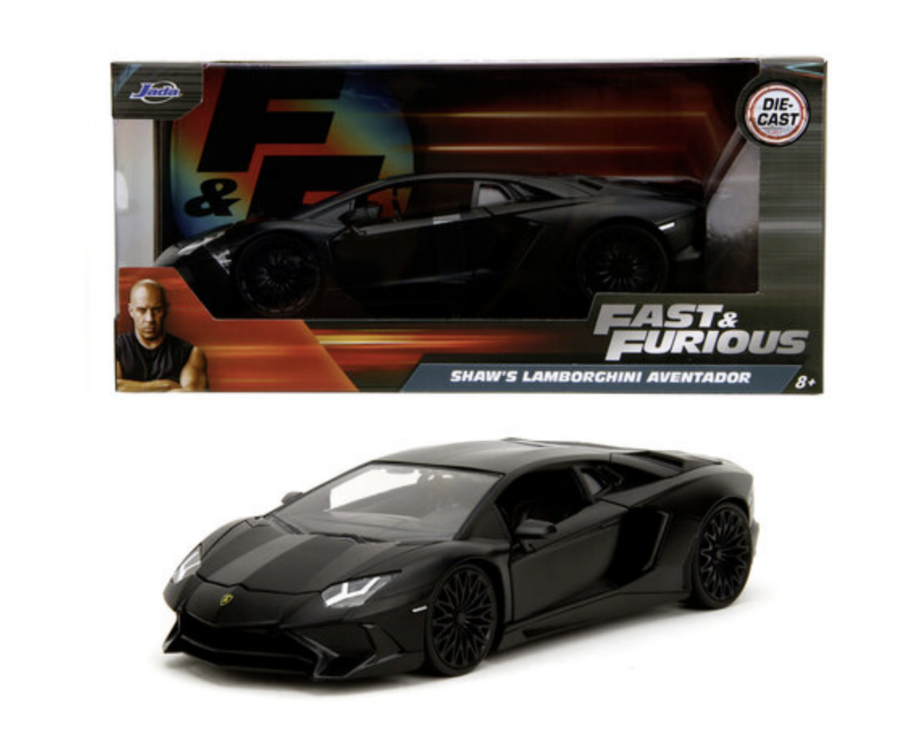 1:24ワイスピ SHAW&#39;s LAMBORGHINI AVENTADOR Amazon.com: Jada Fast & Furious Shaw's Lamborghini Aventador