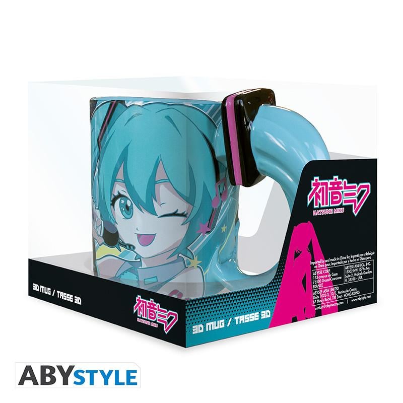 HATSUNE MIKU - Miku - Mug 3D Anse 460ml - 4