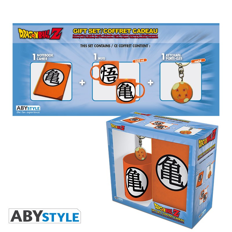 DRAGON BALL - Pack Mug + Keyring + Notebook - Kame Symbol_IMAGE_1