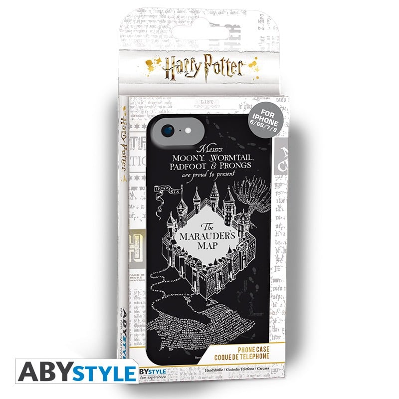 HARRY POTTER - Coque iPhone 6/6S/7/8 - Carte du Maraudeur : ShopForGeek ...