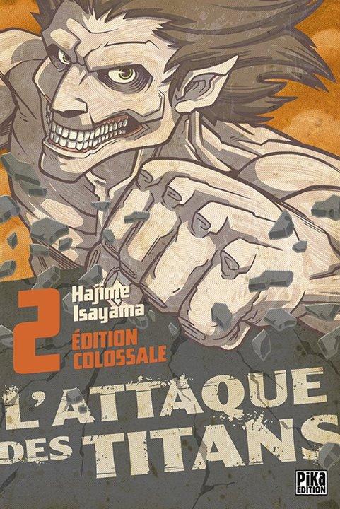 Attaque Des Titans Combien De Tome Prévu ShopForGeek | L'ATTAQUE DES TITANS - Edition Colossale - Tome 2