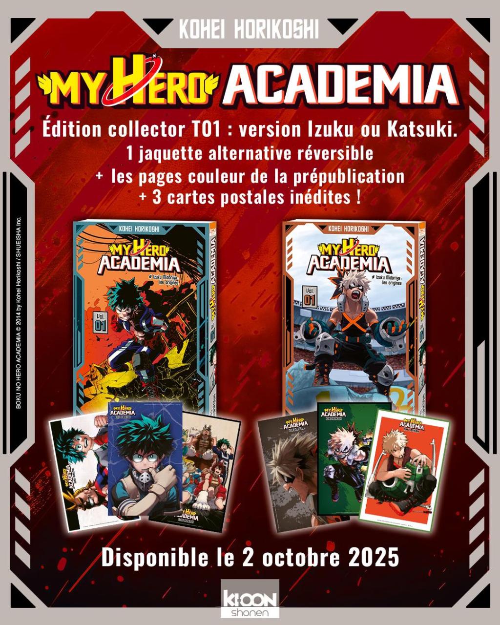 MY HERO ACADEMIA - Tome 1 - EDITION COLLECTOR BAKUGO - 2